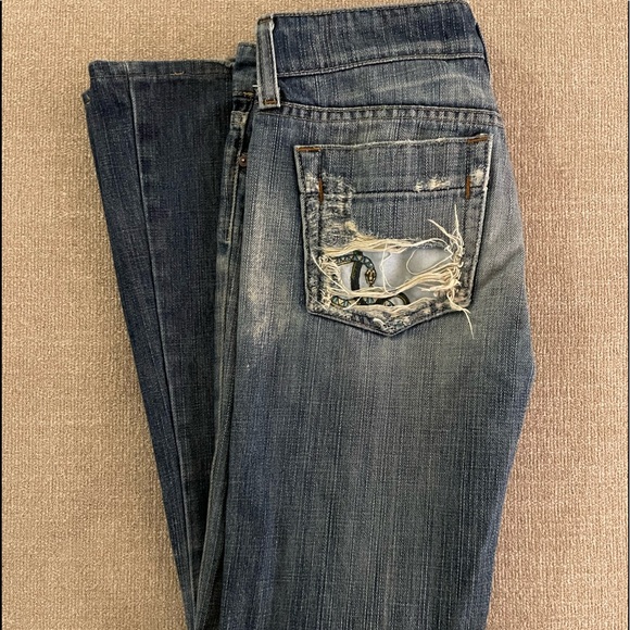 Joe’s jeans “Eve” snake pocket - Picture 4 of 7
